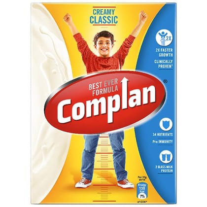 Complan Nutrition & Health Drink - Creamy Classic, 200 gm - Complan Nutrition & Health Drink - Creamy Classic, 200 gm