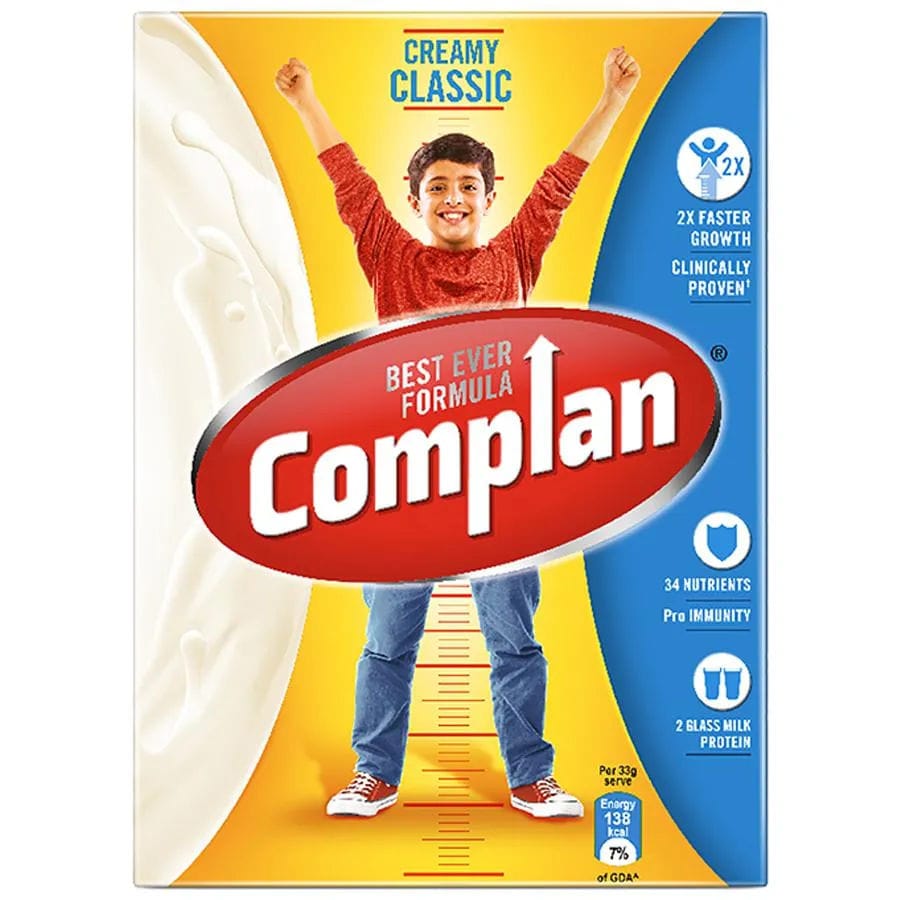 Complan Nutrition & Health Drink - Creamy Classic, 200 gm - Complan Nutrition & Health Drink - Creamy Classic, 200 gm