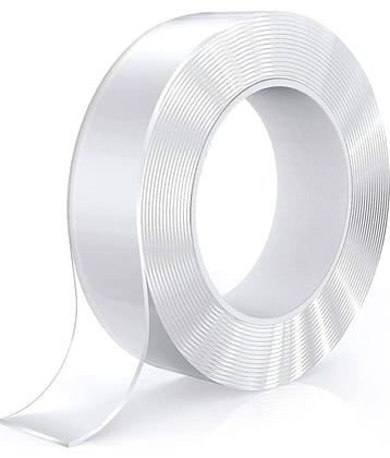 HINGOL Transparent Double Sided Nano Tape ( Pack of 1 )