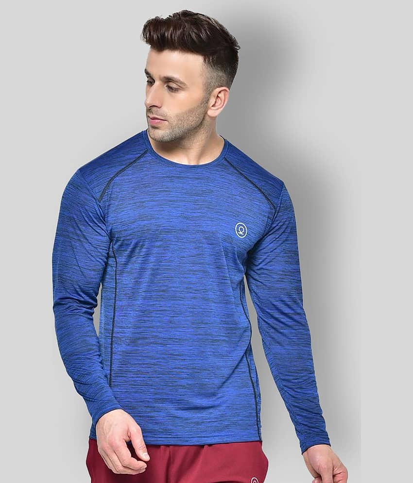 Chkokko - Polyester Regular Fit Sea Green Men's Sports T-Shirt ( Pack of 1 )