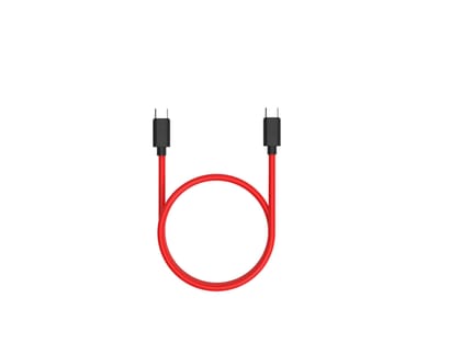 Twance TC20R  PVC - Type C to Type C fast Charging & data transfer Cable, 1 Meter, Red color -500 Pieces