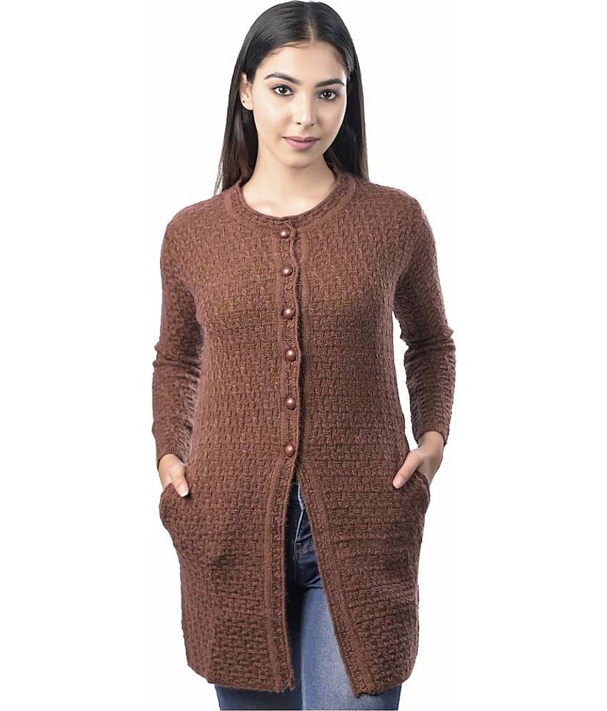 Ogarti Acrylic Navy Cardigans Dress