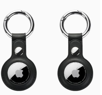 London - AirTag Custom Soft Leather Protective Holders