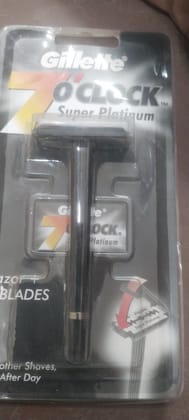 Gillette 7Oclock Super platinum 