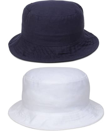Zacharias - Multi Color Cotton Men's Hat ( Pack of 2 )
