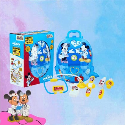 PlayMagic Backpack Doctor Set Mickey