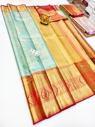 Kanjeewaram Tissue Style 3-Tissue