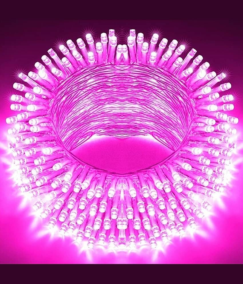 SPARKWORLD Pink 11 Mtr String Light ( Pack of 1 )