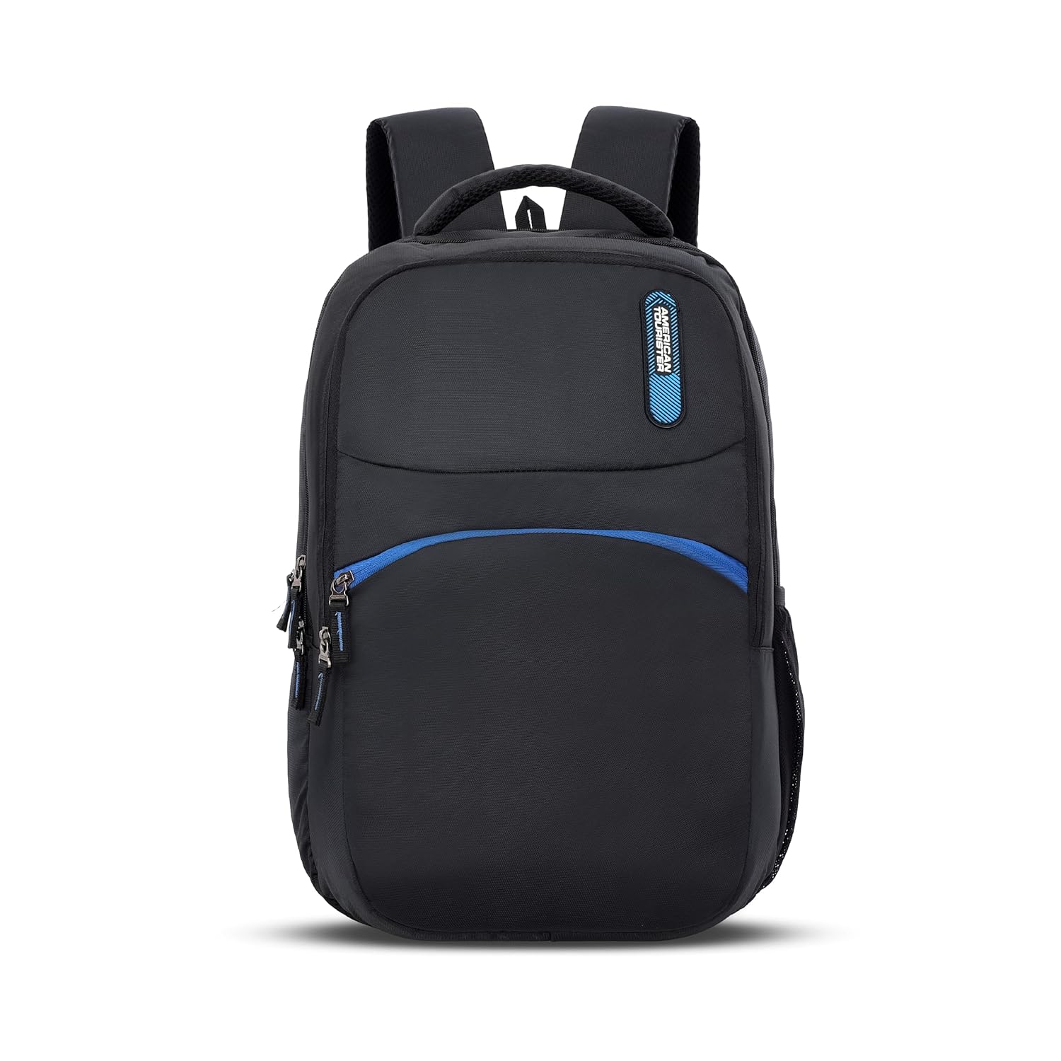 Dolph+ 02 | 33L Backpack | 17" Laptop Bag | 3 Compartments | College & Office Backpack for Men and Women | Black | 1 Year Global Warranty