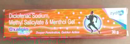 Diclofenac sodium, Oxalgin nano gel 
