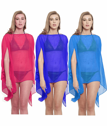 R L F Chiffon Multi Color Cover ups