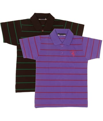 NEUVIN Baby Boys Cotton Polos ( Multi )