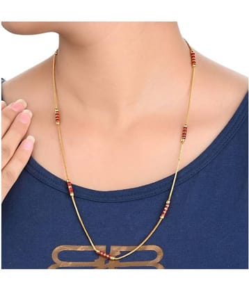AanyaCentric Gold Plated Chain ( Set of 1 )