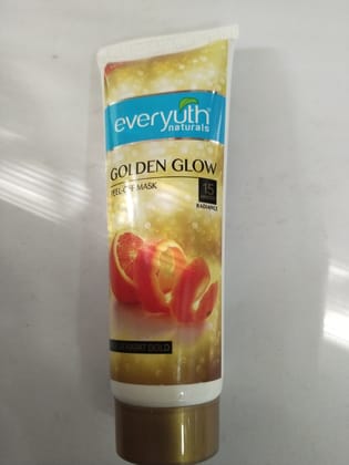 Everyuth naturals Golden glow Peel-off mask with 24 karat gold 