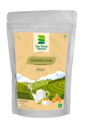 The Three Tattvas Adrakh Chai, 100 gm The Three Tattvas Adrakh Chai, 100 gm
