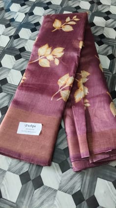 Elegant Embroidered Indian Saree