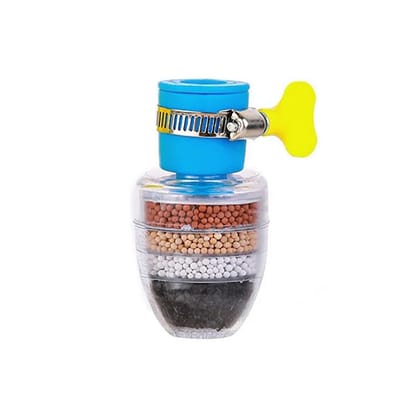 Water Faucet Purifier Filter Cartridge | 6-Layer Water Tap Filter for Kitchen & Bathroom | Faucet Mounted Water Cleaner Water Faucet Purifier Filter Cartridge | 6-Layer Water Tap Filter for Kitchen & Bathroom | Faucet Mounted Water Cleaner
