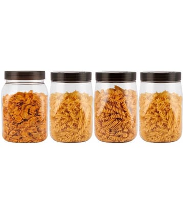 PearlPet - Black Polyproplene Utility Container ( Pack of 4 )