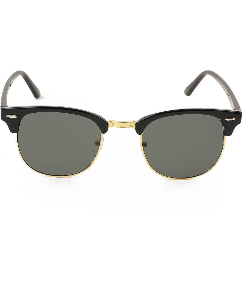 Bayberry Black Round Sunglasses ( Pack of 1 )