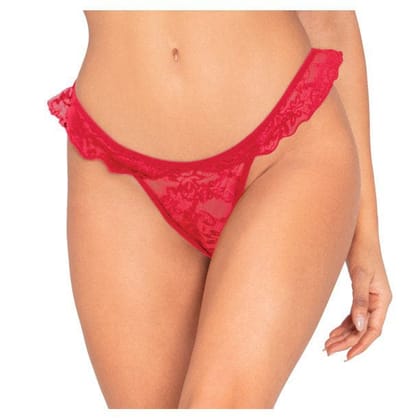 2 pack Sexy Lace Ruffled Thong Panties 2 pack Sexy Lace Ruffled Thong Panties