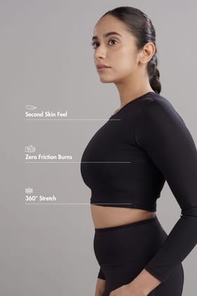 Cropped Active Tee-S