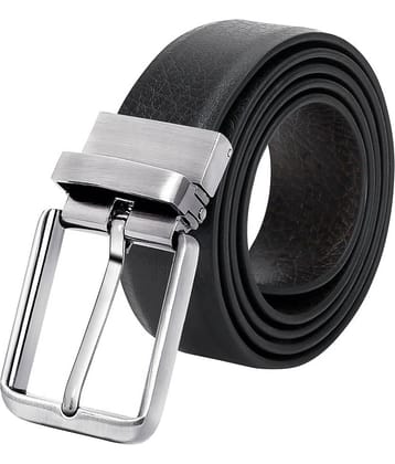 Creature - Black PU Men's Reversible Belt ( Pack of 1 )