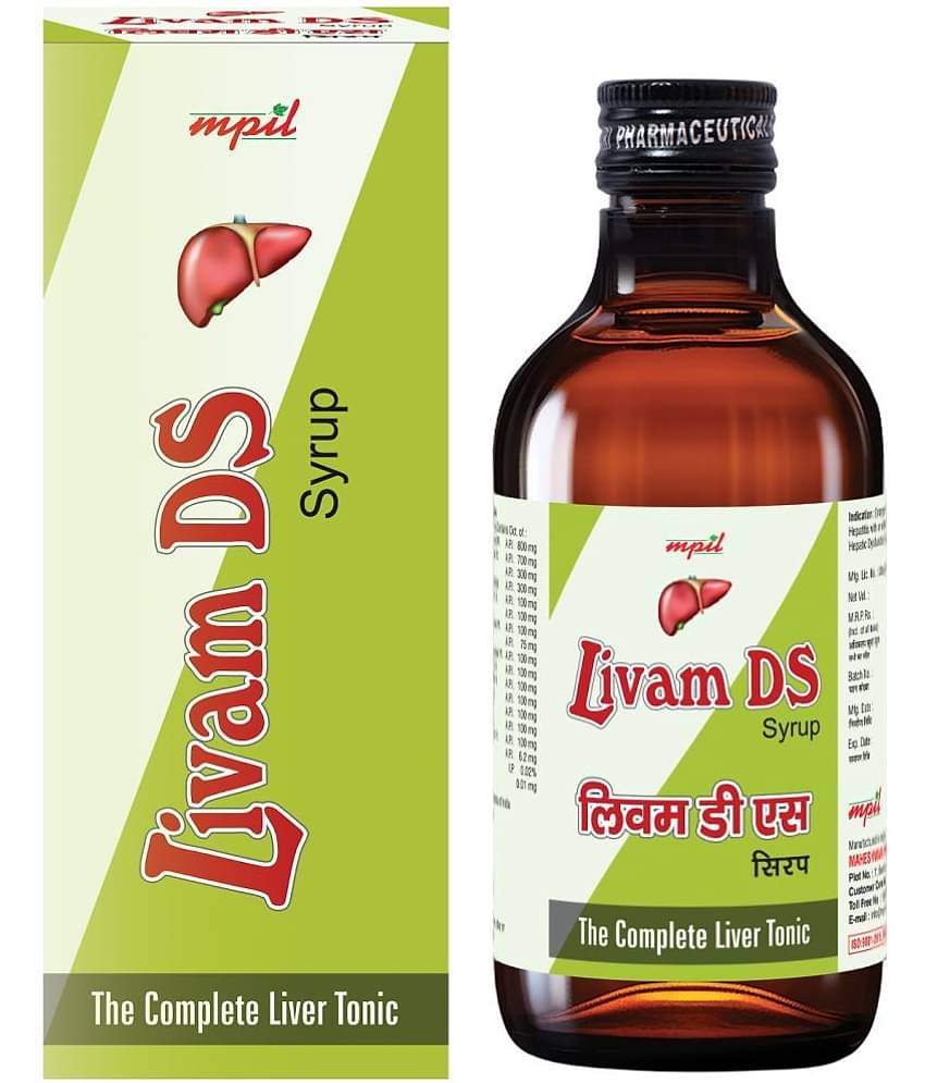 Mpil Wellness Livam Ds Syrup : For Liver Health Ayurvedic Medicine For Fatty Liver (450Ml)