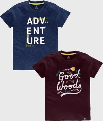 CODEZ Pack of 1 Boys Cotton T-Shirt ( Multicolor )