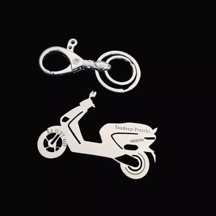 Ather Ritza Keychain-Silver