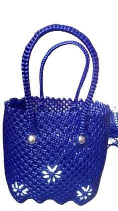 Exquisite Handcrafted Wire Basket Bag