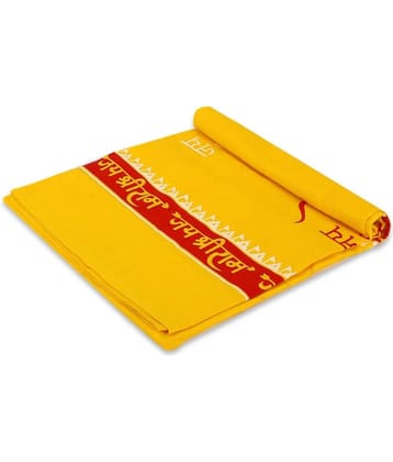Mk weaves Yellow Cotton Men's Scarves ( Pack of 1 )