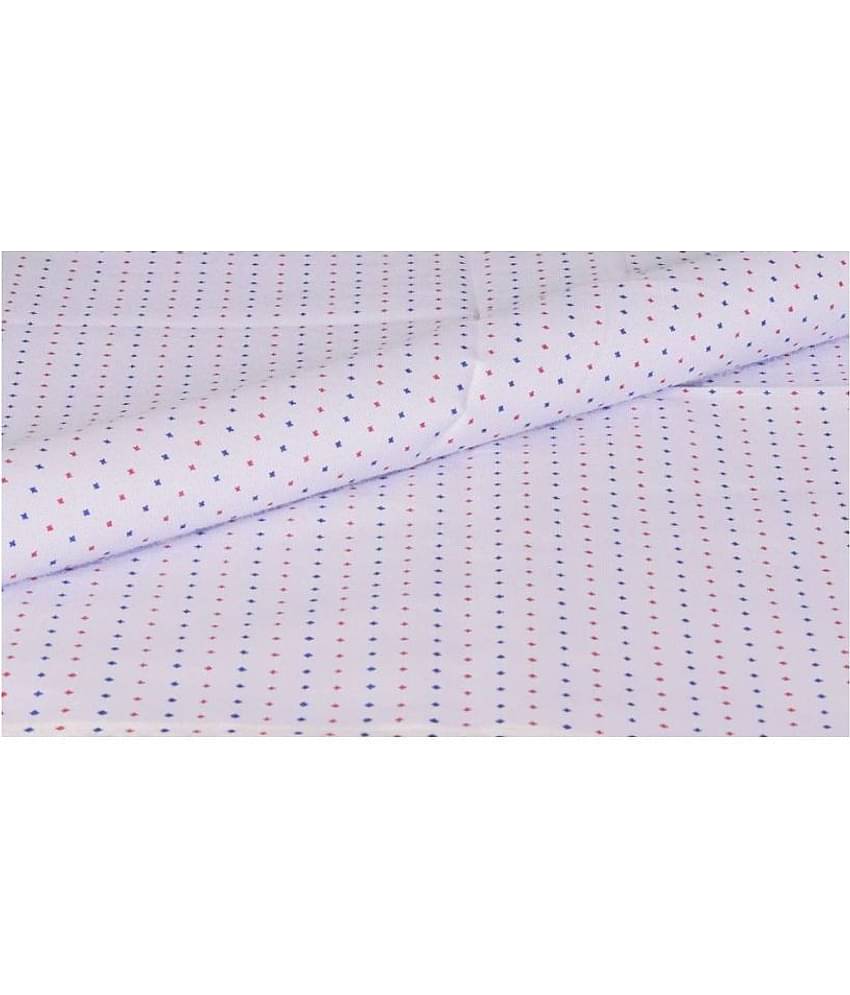 Makhanchor Multi 100 Percent Cotton Unstitched Shirt pc Single