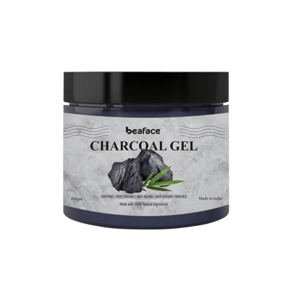 Charcoal-gel-exfoliation-skin-tightening-oily-face-acne-prone-skin-dead-skin-gel