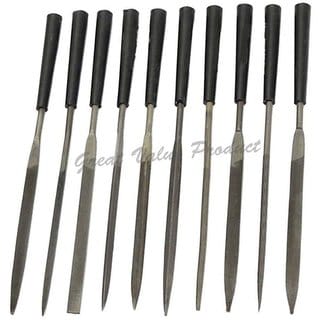 Scorpion 10Pcs Needle File Set Size 4x160cm Files for Metal Glass Stone Jewelry Wood Carving Craft Tool
