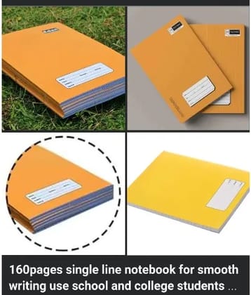 160 Pages NoteBook