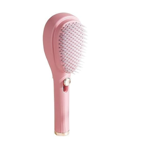 SELF CLEANING HAIR BRUSH COMB