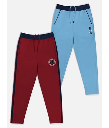 HELLCAT Pack of 2 Boys Cotton Blend Trackpant ( Multicolor )