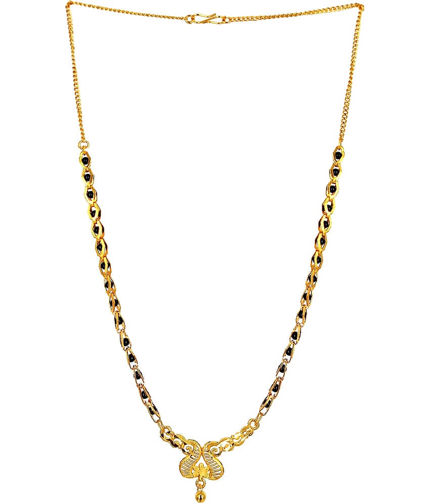 Shankhraj Mall Gold Plated Letest & Designer Mangalsutra For Women-100277