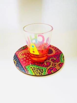 ETHEREAL ROUND BOARD COASTER - SET OF 4