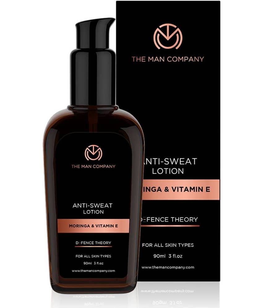 The Man Company Anti-Sweat Lotion with Moringa & Vitamin E for Soft & Supple Skin - 90ml