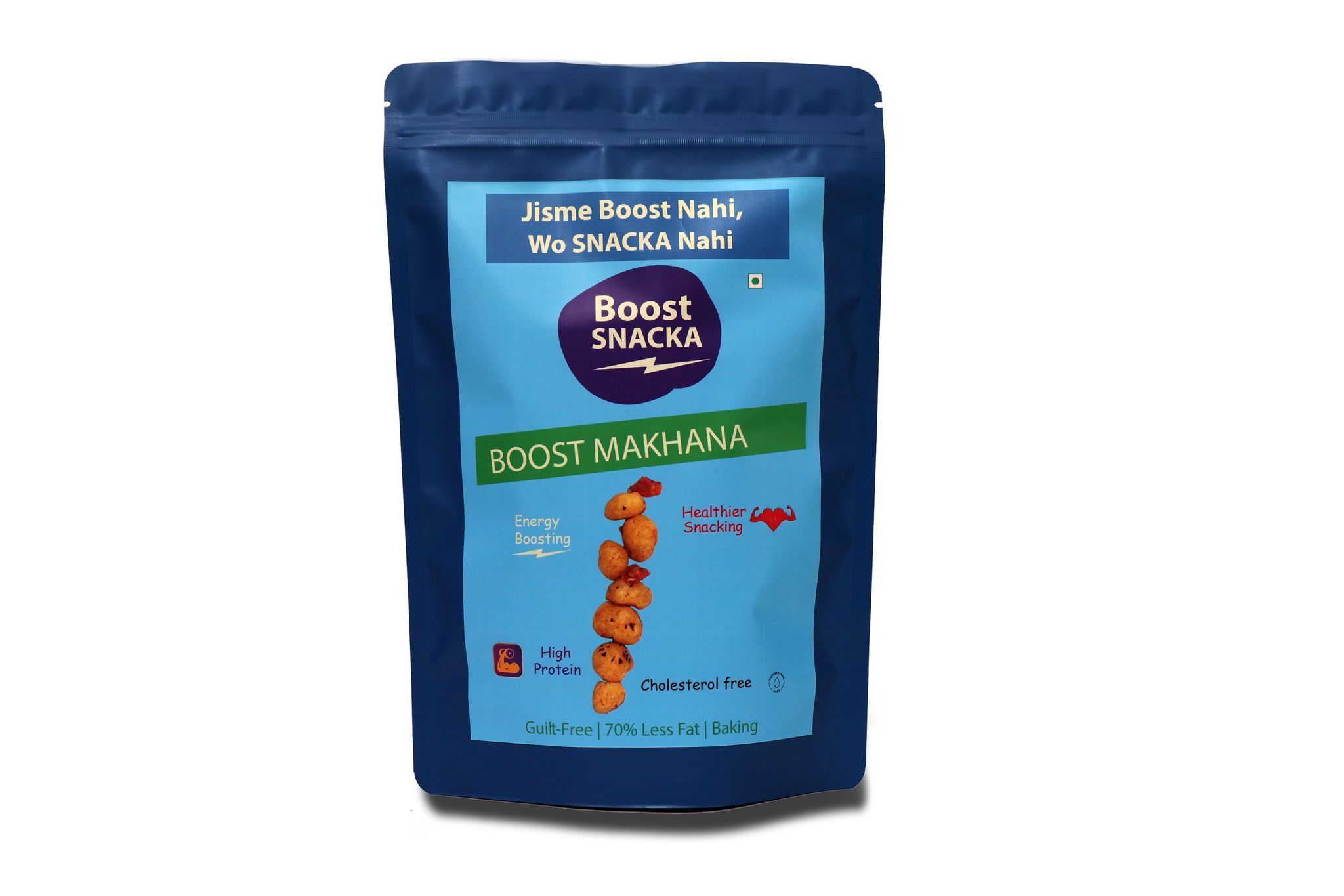 BOOST MAKHANA | Roasted Fox Nuts (Makhana) Snack – Light & Healthy