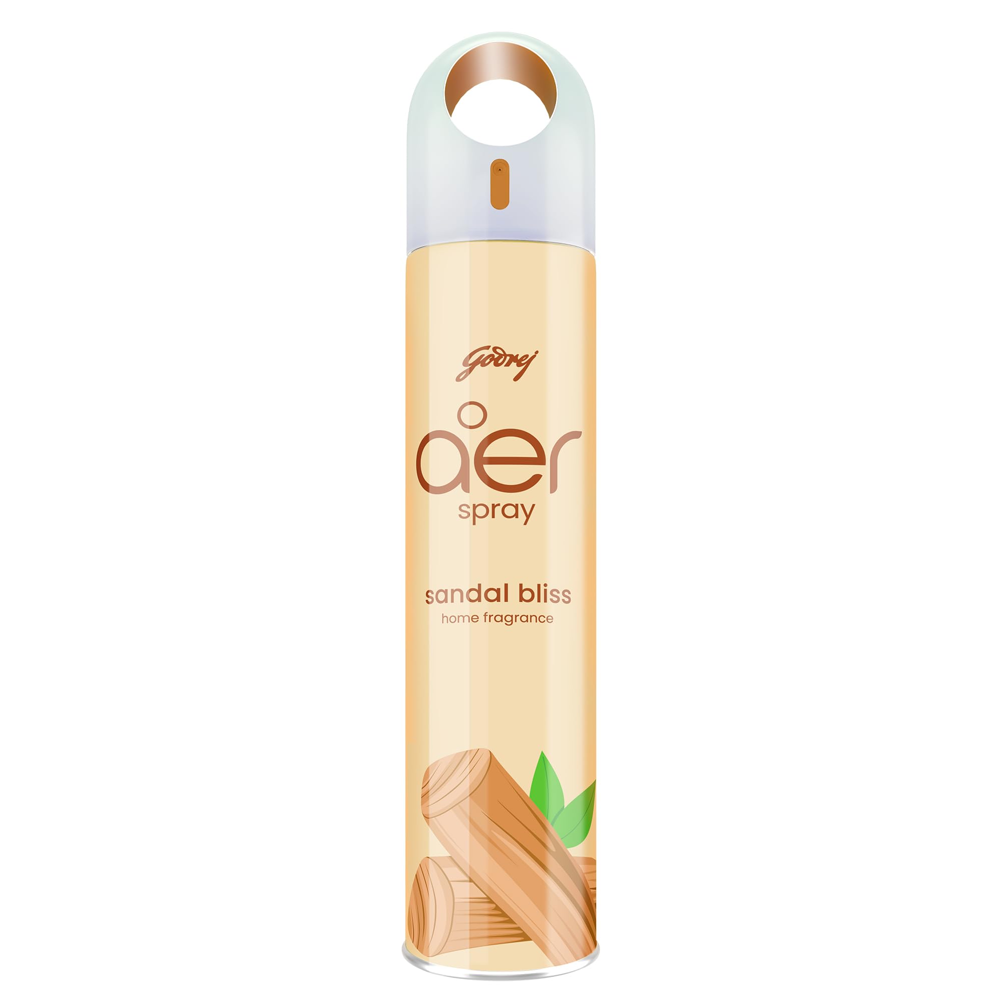 Godrej aer Spray | Room Freshener for Home & Office - Sandal Bliss (180 ml) | Long-Lasting Fragrance