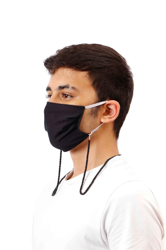 Semi Precious Beaded Mask Chain (Unisex)