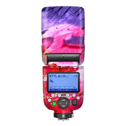 Fractal Elegance Camera Flash Skin Fractal Elegance Camera Flash Skin