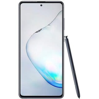 (Refurbished) Samsung Galaxy Note10 Lite (8 Gb Ram, 128 Gb Storage, Black) - Good Condition