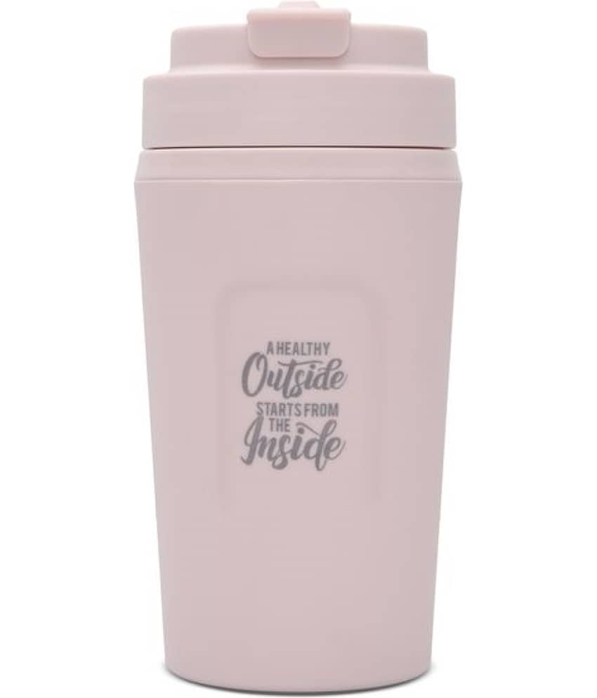 Jaypee SNAPSNIP Typography Stainless Steel Travel Mug 385 mL ( Pack of 1 )
