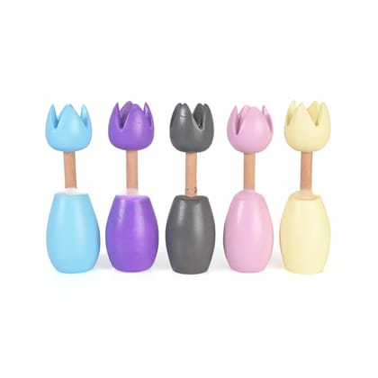 Numobel-Toys-Waldorf-Pretend Play-Tulip-Set of 5