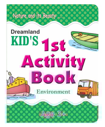 Kid's 1st Activity Book { Environment } [Paperback] Dreamland Publications