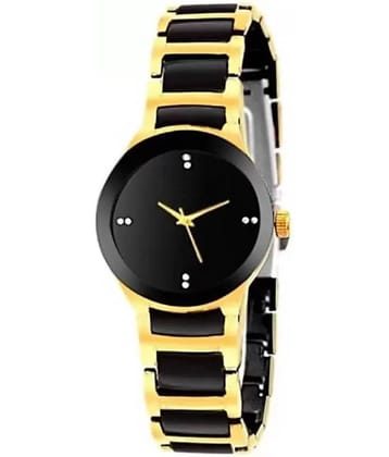 Viser Multicolor Metal Analog Womens Watch