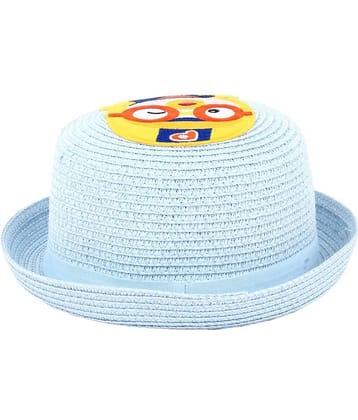 Zacharias Unisex Kids Straw Hat (Pack of 1)